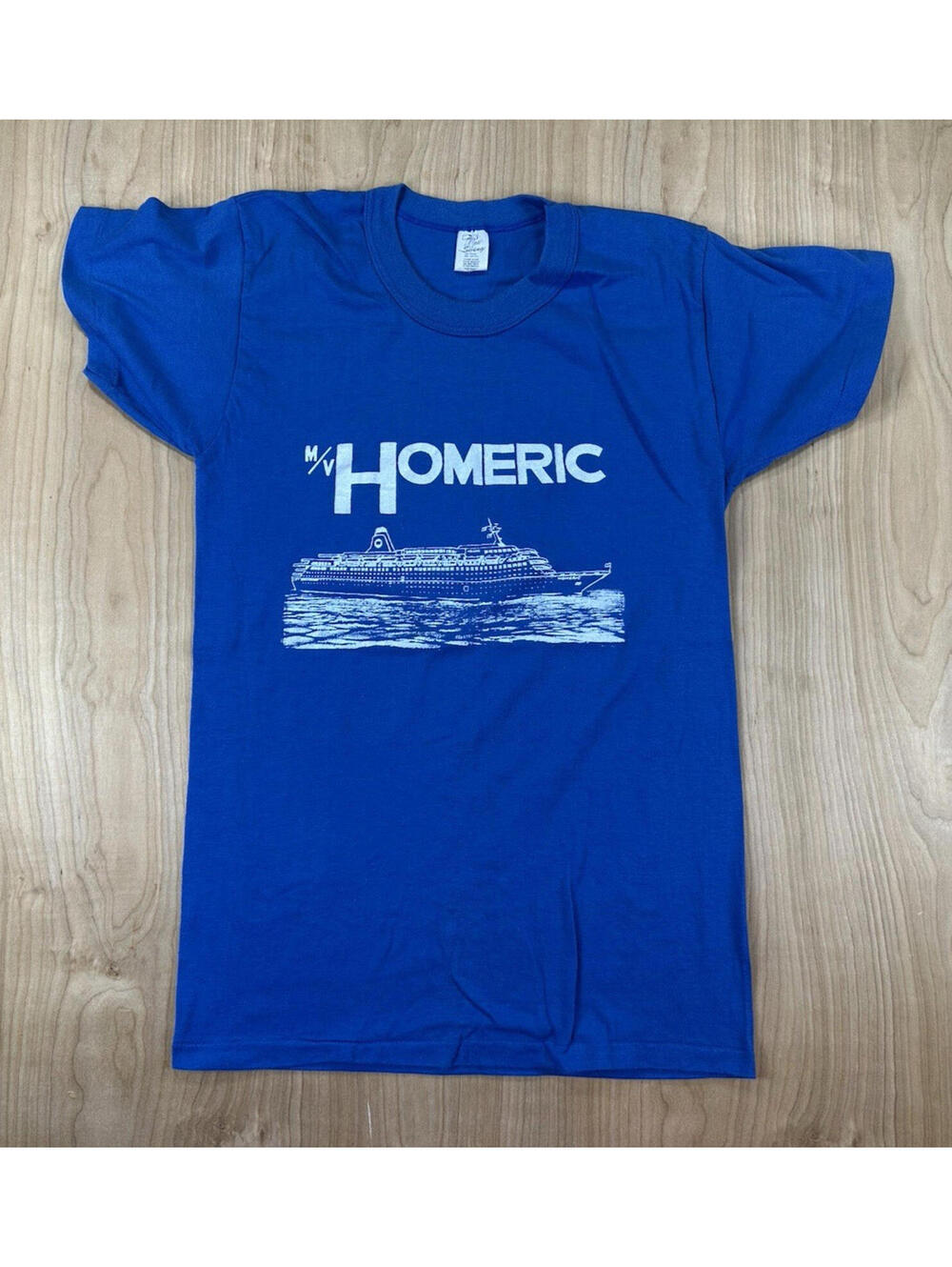 vintage 1986 Cruise Ship m/v Homeric t shirt single stitch swing tag Usa medium